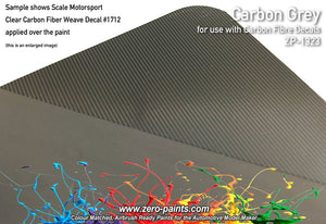 Zero Paints ZP-1323 Carbon Gray (Carbon Fiber Gray) Paint 60ml – image 3