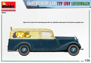 MiniArt 38044 FRUIT DELIVERY VAN TYP 170V LIEFERWAGEN 1/35 – immagine 5