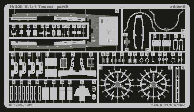 Eduard BIG4816 F-14A 1/48 HASEGAWA – immagine 6