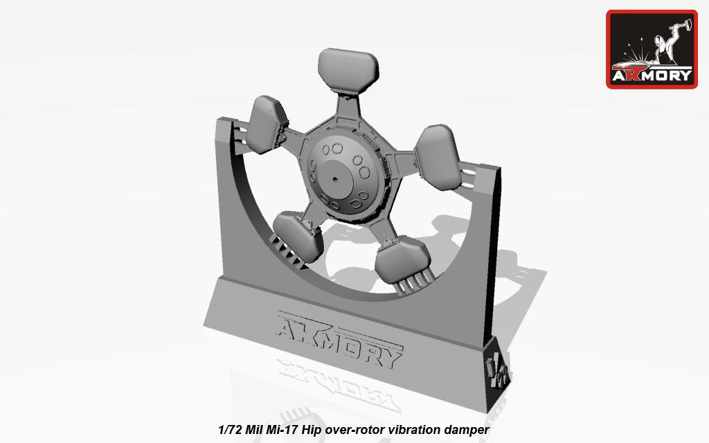 Armory Models ACA7277 Mil Mi-8/-17 Hip rotor vibration damper 1/72 – image 4