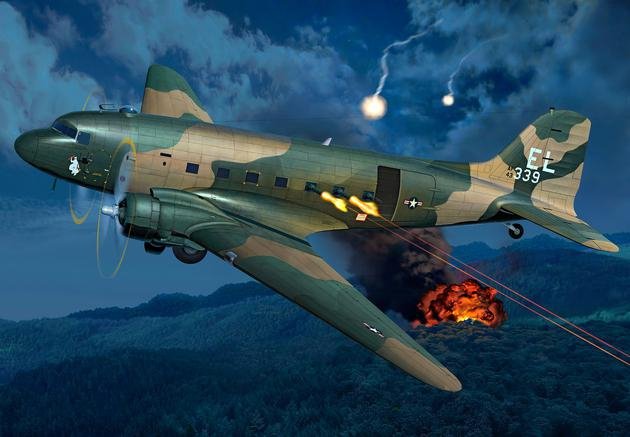 Revell 04926 AC-47D Gunship 1/48