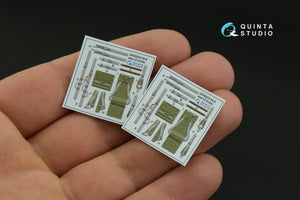 Quinta Studio QD48339 Mi-8MT 3D-Printed &amp;amp; colored Interior on decal paper (Zvezda) 1/48 – imagen 3