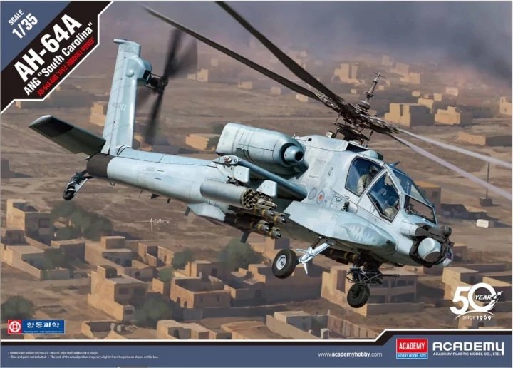 Académie 12129 AH-64A ANG &amp;quot;Caroline du Sud&amp;quot; 1/35