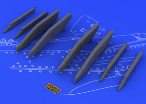 Eduard 648054 Su-25K wing pylons 1/48 – image 4