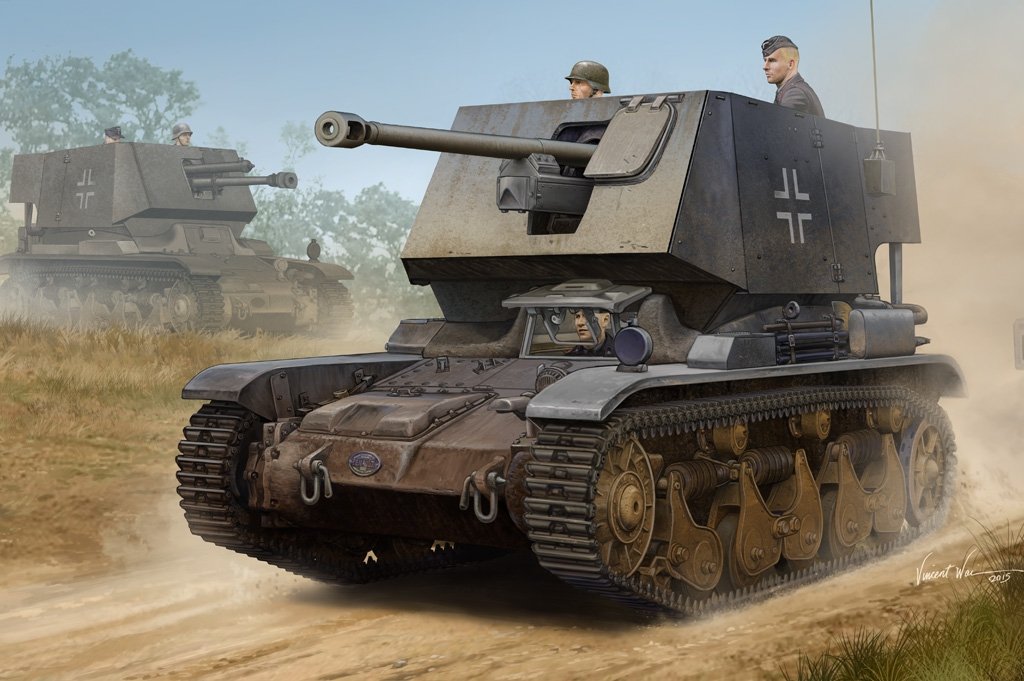 Hobby Boss 83808 5cm Pak auf Fgst. Pz.Kpfw. 35R 731 1/35