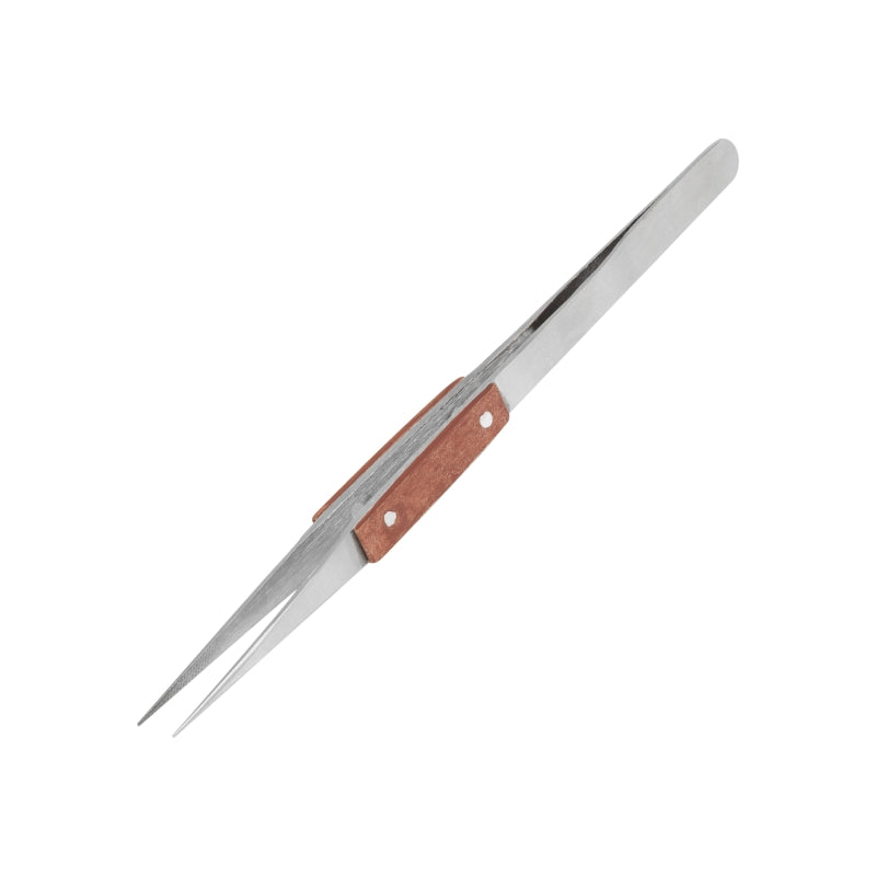 Modelcraft PTW1134 Stainless Steel Tweezers Fiber Grip/Serrated Tips