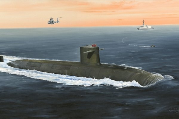 Hobby Boss 83519 French Navy Le Triomphant (SSBN) 1/350