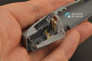 Quinta Studio QD48241 Me 163B 3D-Printed &amp;amp; colored Interior on decal paper (GasPatch models) 1/48 – image 6