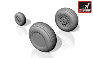 Armory Models AW48308 A-20G Boston wheels, late 1/48 – obrázek 3