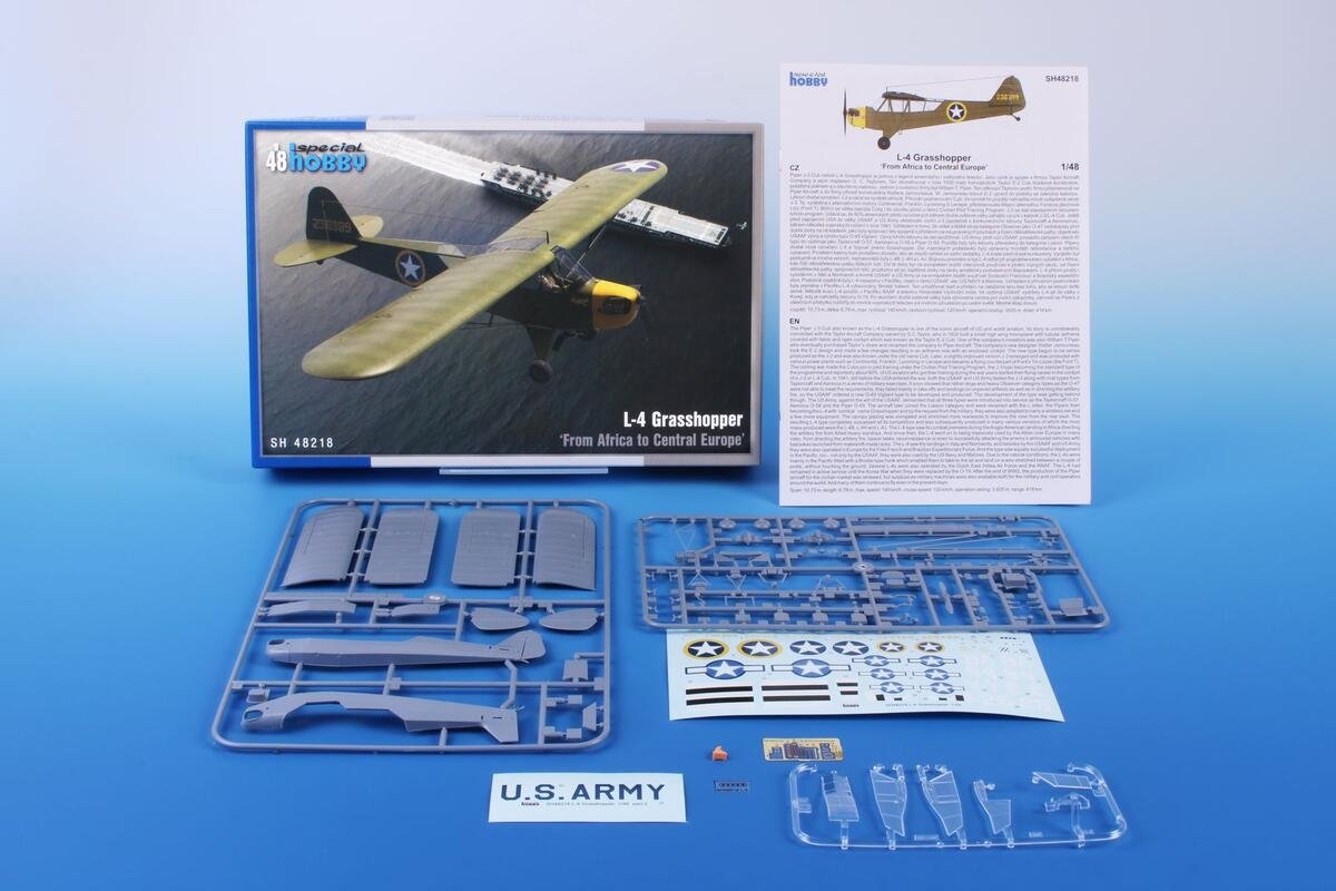 Special Hobby 48218 L-4 Grasshopper &amp;#39;From Africa to Central Europe&amp;#39; 1/48 – obrázek 2