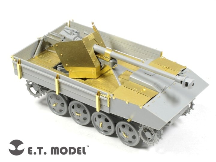 ET Model E35-070 WWII German 7.5cm Pak 40/4 auf RSO (For DRAGON 6640) (1/35) – immagine 2