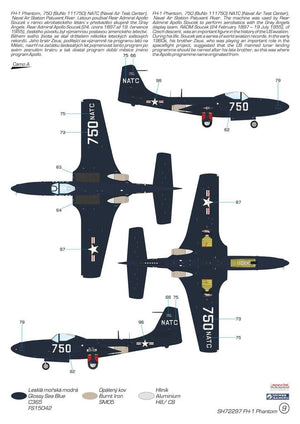 Special Hobby 72297 FH-1 Phantom Demonstration Teams and Trainers 1/72 – Bild 4
