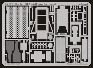 Eduard 35979 Marder III Ausf. H interior 1/35 Dragon – immagine 2