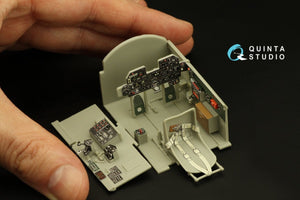 Quinta Studio QD32136 P-47D Razorback 3D-Printed &amp;amp; colored Interior on decal paper (Trumpeter) 1/32 – Bild 9