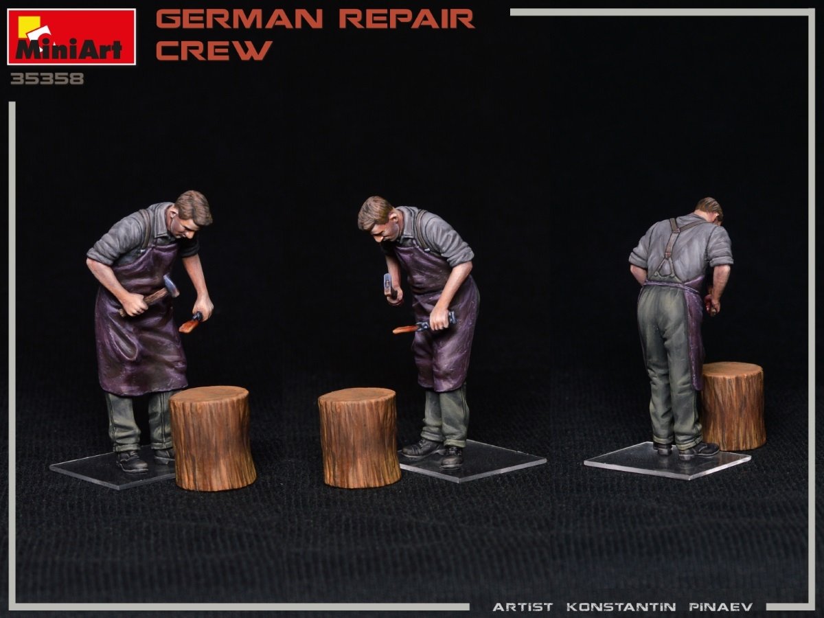 MiniArt 35358 GERMAN REPAIR CREW 1/35 – Bild 3