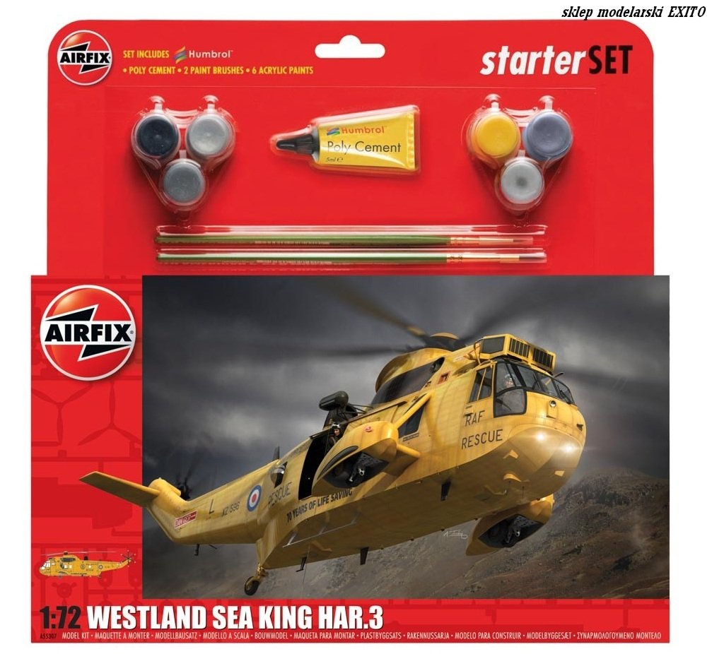 Airfix 55307A Westland Sea King HAR.3 Model Kit 1/72