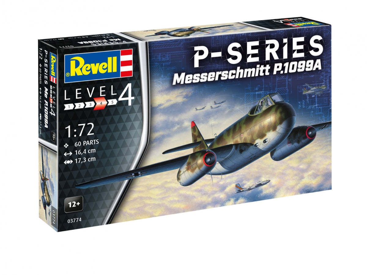 Revell 03774 Messerschmitt P.1099 A (P-Series) 1/72 – obrázek 7