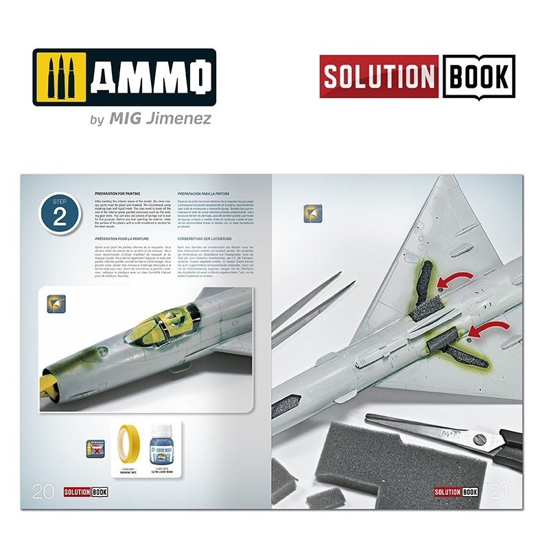 AMMO de Mig Jimenez 6521 Comment peindre du métal nu pour avions - Livre de solutions – image 3