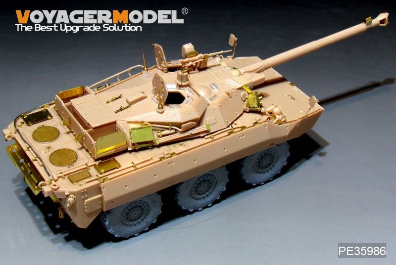 Voyager Model PE35986 Modern French AMX-10RCR Tank Destroyer Basic For TigerModel 4602 1/35 – imagen 10