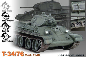 Dragon 6092 T-34/76 - 1940 Version (1/35) – obrázek 3