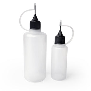 AMMO by Mig Jiminez 8265 Plastic Squeezable Bottles with Needle Cap 60ml and 20ml