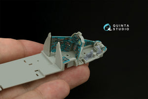 Quinta Studio QD+72184 Mi-24V 3D-Printed &amp;amp; colored Interior on decal paper (Hobby Boss/ARK Models) (with 3D-printed resin parts) 1/72 – immagine 7