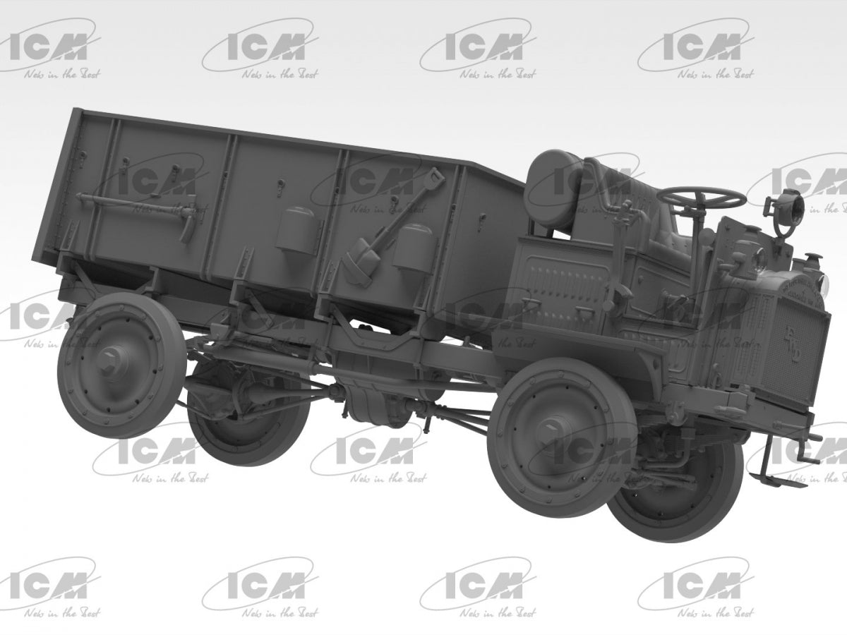 ICM 35656 FWD Type B WWI US Ammunition Truck 1/35 – obrázek 6