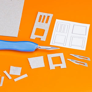 Modelcraft PKN5002-11 Plastic Scalpel Handle &amp;amp; #11 blades x 5 – zdjęcie 3