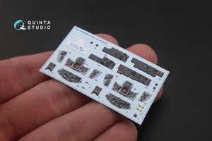 Quinta Studio QD48152 TF-104G 3D-Printed &amp;amp; colored Interior on decal paper (for Hasegawa kit) 1/48 – Bild 2