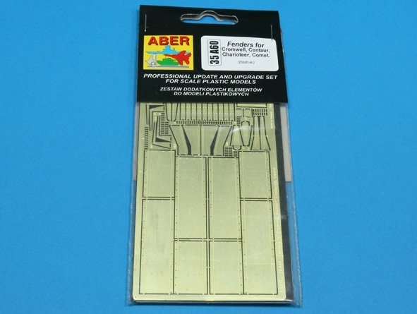 Aber 35A060 Fenders for Cromwell, Centaur, Comet (1/35) – immagine 3