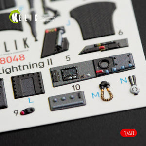 KELIK K48048 F-35B LIGHTNING II INTERIOR 3D DECALS FOR KITTY HAWK KIT 1/48 – image 4