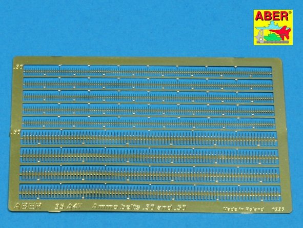Ceintures de munitions Aber 35A047 .30 et .50 pouces (1/35) 