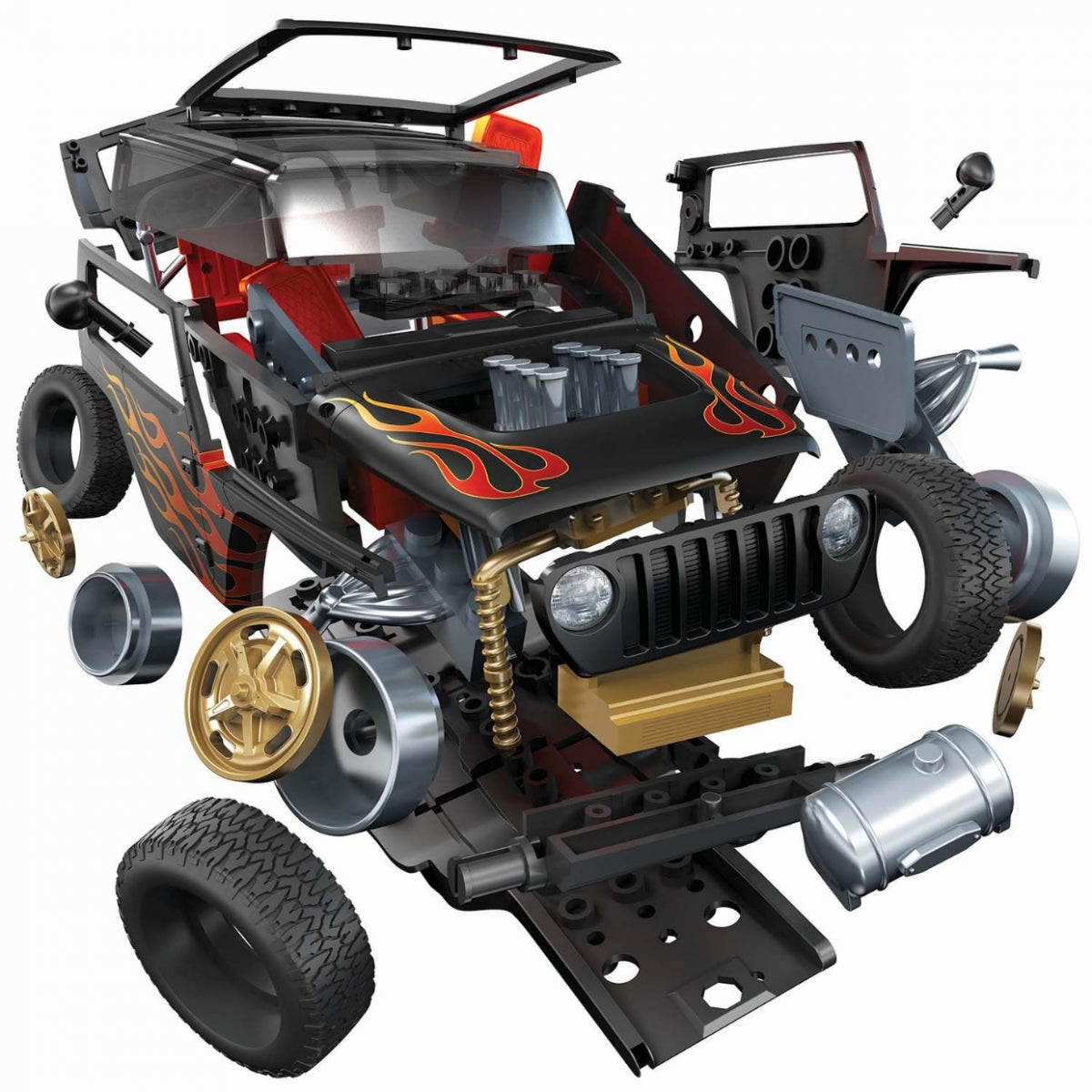 Airfix 6038 Quickbuild Jeep Quicksand Concept – immagine 3