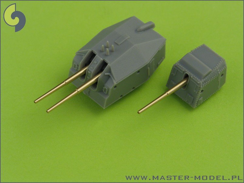 Master SM-350-061 German destroyer Z-39 (1945) - gun barrels set – obrázek 4