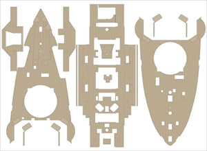 Pontos 23008F1 IJN MIKASA 1905 Detail Up Set 1/200 – Bild 7