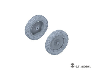 ET Model P35-124 WWII German Sd.kfz.250/Sd.kfz.10 Sagged Front Wheels for Dragon Kit 1/35 – image 3