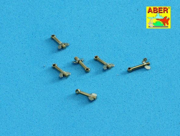 Aber 16111 Wing nuts PE nuts with turned bolt x 30 pcs. 1/16 – image 6