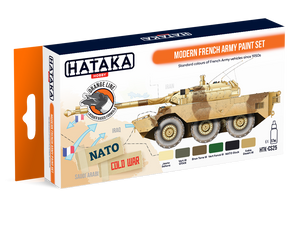 Hataka HTK-CS25 Modern French Army paint set 6x17ml