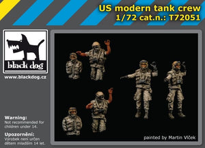Black Dog T72051 Us modern tank crew 1/72 – image 2
