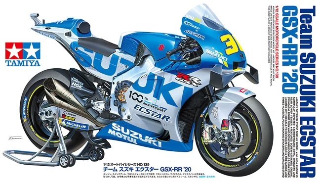 Tamiya 14139 Team Suzuki ECSTAR GSX-RR &amp;#39;20 1/12