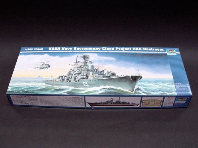 Trumpeter 04514 USSR Navy Sovremenny Class Project 956 Destroyer 1/350 – image 2
