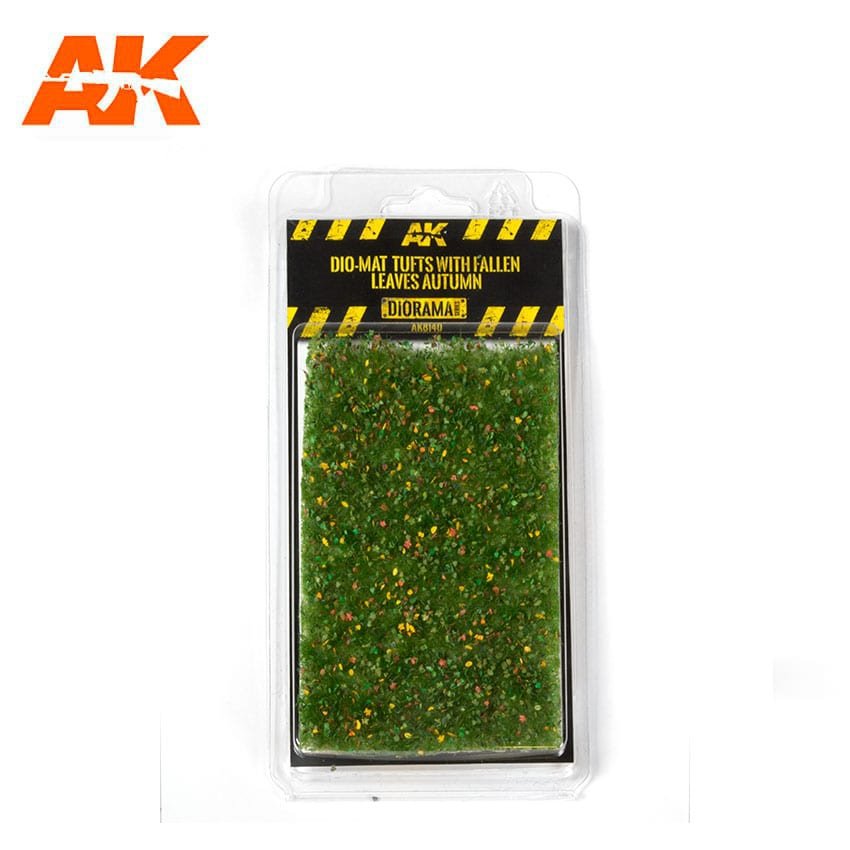 AK Interactive AK8140 ​​DIO-MAT TUFTS WITH FALLEN LEAVES AUTUMN