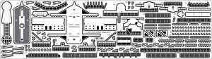 Pontos 35011F1 USS BB-63 Missouri BATTLESHIP Detail Up Set 1/350 – image 6
