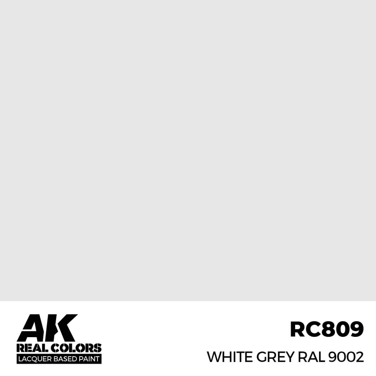AK Interactive RC809 Blanc Gris RAL 9002 17 ml