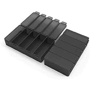 DSPIAE BOX-1 Black Plastic Accessory Storage Box 147/88/33 mm / Accessory container