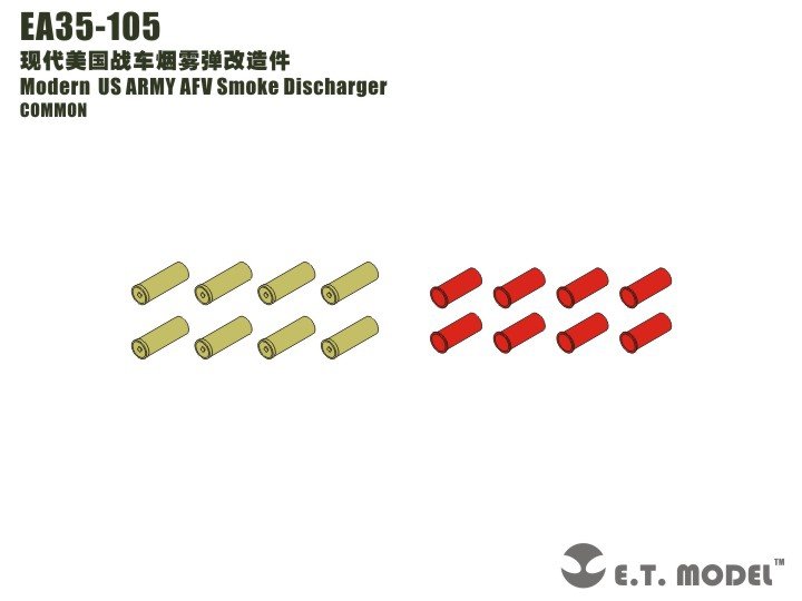 ET Model EA35-105 US ARMY AFV Smoke Discharger 1/35 – image 3