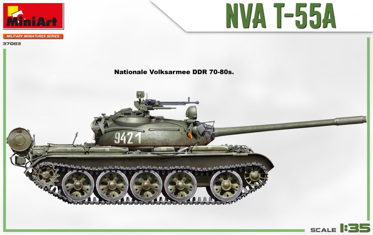 MiniArt 37083 NVA T-55A 1/35 – zdjęcie 11