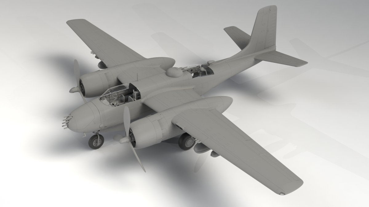 ICM 48285 A-26В Invader Pacific War Theater, WWII American Bomber 1/48 – image 6