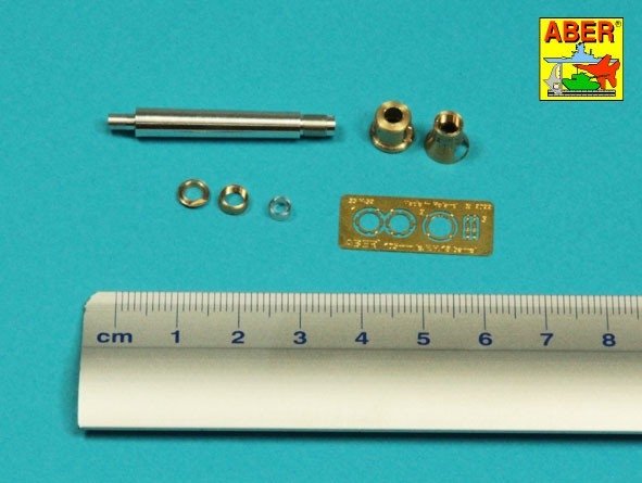 Aber 35L-315 leFH 18/1 (Sf) 10.5 cm L/28 barrel for German Pz.Sfl.IVb self-propelled guns 1/35 – imagen 3