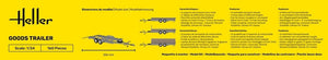 Heller 56778 STARTER KIT Goods Trailer 1/24 – zdjęcie 6